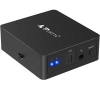 CFRY-Portta Audio Switch Télécommande infrarouge TOSLINK / SPDIF / Digital Fiber 2 x 1 Commutateur / Support Lpcm 2.0 DTS Dolby-AC3 Lossless 1: 1 Transmission du signal