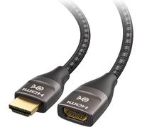 CFRY-Rallonge HDMI 48 GB/s Ultra 8K (rallonge HDMI mâle vers Femelle/câble d'Extension HDMI) - 1 mètre