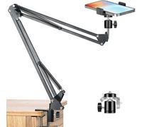 CFRY-Support de Caméra Webcam,Support de téléphone,Portable Support vidéo Bras articulé Bras de Support de Bureau Flexible pour la Photographie Plate en Direct & Diffusion en direct, enregistrement v