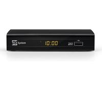 CFRY-Tele System Décodeur numérique terrestre TS6815/02 DVB-T2 HEVC 10 bit -Technologie HD HDR HLG - AUTOSCAN et LCN pour l'ordre logique des chaînes - EPG mis à jour - Lecteur média - Télécommande i