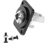 CFRY-TRS 1/4 Panneau Montage Soudure Audio Adaptateur 6,35 mm Femelle vers borne à souder stéréo Connecteur, Grand 3 pôles souder Microphone Prise, pour Haut-Parleur Amplificateur mixage Console
