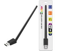 CFRY-WiFi USB MT7601 Dual Band 2.4GHz Antenne USB2.0 WiFi Dongle Stick pour décodeur DVB et TV Box, pour PC Windows 2000/XP/Vista/7/10