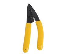 CFS3 Wire Cutter Stripper Pinces à dénuder à fibre optique en acier à haute teneur en carbone courbé poignée main outil de sertissage jaune
