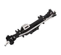 CFTGIW 1/10 RC Essieu Avant en Alliage d'aluminium en Forme de Diamant pour Wraith 90018 90020 90045 RR10 90048 90053Argent et Arbre Interne Fournissent et Résistance Matériau Alliage d'aluminium