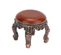 CFTGIW 1:12 Maison de Poupée Miniature simulé Tabouret Rond Mini Meubles Modèle Jouet AccessoireTabouret Rond Couleur Apparence Exquise Semble Belle Maison de Poupée Est Le du Produit 45669 et