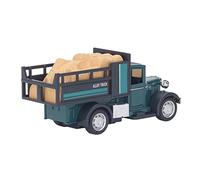 CFTGIW 1:32 Modèle de Voiture en Alliage Jouet Son Lumière Vintage Miniature Tirer vers l'arrière Modèle de Transporteur Jouet Type 2 Corps Tirer Tenir et Aller Voiture pour vers l'arrière sur Le