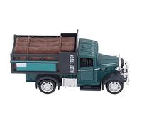 CFTGIW 1:32 Modèle de Voiture en Alliage Jouet Son Lumière Vintage Miniature Tirer vers l'arrière Modèle de Transporteur Jouet Type 2 Corps Tirer Tenir et Aller Voiture pour vers l'arrière sur Le