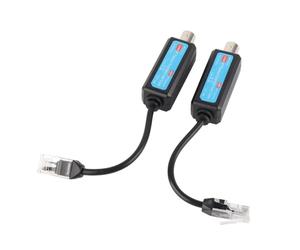 CFTGIW 1 Paire 10/100 Mbps 1CH Réseau IP Passif émetteur Coaxial Récepteur Extender pour Caméra IP NVR jusqu'à 220 M de Distance et Installer de Vraies Lignes Utiliser la Transmission Numérique