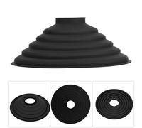 CFTGIW 1 Pare-Soleil Pliable en Silicone Noir Réduisant l'éblouissement dans la Photographie en Extérieur pour Les Appareils Photo Les Images de Votre Fenêtre sont et l'éblouissement Peut être