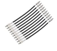 CFTGIW 10 Pièces/2/4 Violon Queue Gut Queue Gut Fil d'acier Cordon Accessoires de Remplacement Très Solide utilisé le Violon Gutviolon Gutviolon Tailgut Pour/2/4 Pièce de