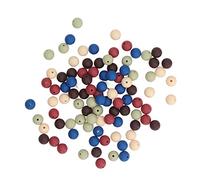 CFTGIW 100pcs 9 Mm Perles de Silicone DIY Rond Plusieurs Couleurs en Silicone Perles en Vrac pour Colliers Toys Type B Ecklaces Toys Type B 9 Mm de (Type A)