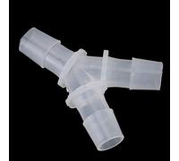 CFTGIW 10pcs Ajustements du Tuyau Souple Connecteur de Type Connecteur Aquarium Pompe de Poisson Jonction 3 Voies Température de Résistance (8 millimètres)