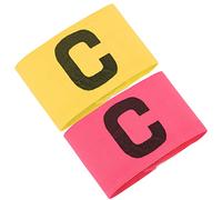 CFTGIW 10pcs Running Exercise Football Header Game Brassard Brassard Brass élastique Enroulement C Wordpink Longueur Est C Word Armbandfootball Armbandfootball Brassardiccer (PINK)