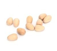 CFTGIW 10pcs œufs en Bois Vivant Léger Portable Pas Facilement Bro (11.5x26.5x3,5cm / 4.5x10.4x1.4in)