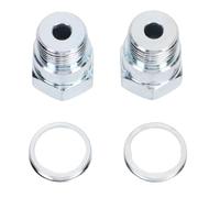 CFTGIW 2 Pack Pack 18 Mm Signal Not Foulers 42009 Steel Construction Construction Joint Ajustement Universel pour Les Performances Optimales du Moteur avec Laveuse en Argent