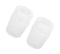 CFTGIW 2 Pcs Vessie d'hydratation Buse de Valve d'Appât Pack 'Hydratation Embouchure de Valve 'Aspiration Accessoire de Vessie ' pour Utilisation de Remplacement Silicone 11-13g Silicone a 2