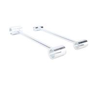 CFTGIW 2 Pièces clé de Réglage de l'écart de Charnière Réglage de Réparation de Porte en Acier au Carbone soudé Outil à Main Réglable à Double Tête Désalignement Cet Outil de Porte Collant Commun