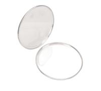 CFTGIW 2 Pièces Peau de Tambour 8 Pouces 2 Couches Accessoire d'instrument en Film de Polyester pour le Remplacement d'un Son Fort (clair)