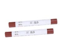 CFTGIW 2 Pièces Peinture de Meubles Réparation de Sol Crayon Scratch Patch Stylo de Peinture Bois Composite Matériau de Réparation Jaune et Sain Non Environnement a un Matériau de Haute qualité