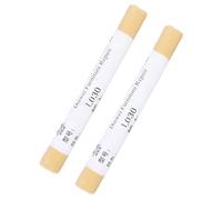 CFTGIW 2 Pièces Peinture de Meubles Réparation de Sol Crayon Scratch Patch Stylo de Peinture Bois Composite Matériau de Réparation Jaune et Sain Non Environnement a un Matériau de Haute qualité