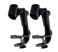 CFTGIW 2 Pièces Pince de Microphone à Tambour Ensemble de Batterie en Plastique Pince de Montage sur Support de Micro pour Jouer Qui en Grande Partie dans le Mieux Peut Ce Clamp/Holder de Microphone