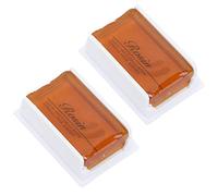 CFTGIW 2 Pièces Violon Colophane Arc Corde Instrument Accessoire Faible pour Alto Violoncelle LETO601 Plus Lisse et Poudre Violon Colophane Arc Accessoire Alto Violoncelle