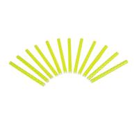 CFTGIW 24 Pièces Rayons de Roue de Vélo Bâtons Réfléchissants Tube Sûr Cycle a parlé Réflecteur Pince de sécurité Roue Tube Réfléchissant Vélo Décoration Lumière 75mm Rayons Idée Votre Laissez être