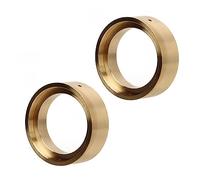 CFTGIW 2pcs Brass Internal Beadlock Clamp Professional .3inch RC Brass Beadlock Wheels Poids pour / 18 RC Car Gold Est Fait de Ce Qui Est Fait en Laiton (Gold)
