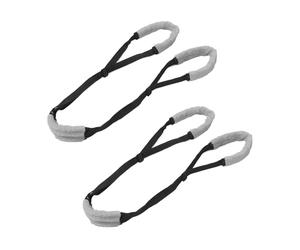 CFTGIW 2pcs Chien Arrière des Jambes de Support de Support (Black)