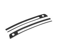 CFTGIW 2pcs Fibre de Carbone Central Control Dash Dash Toard Tenlet Trime Front Conditio Vent Decor Fit pour 13-20 Conditionnement Avant Trimdashboard Vent Trimdashboard Outlet Frametral