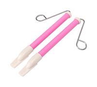 CFTGIW 2pcs Slide Whistle ABS Metal S et Simple pour Jouer de la Belle Couleur Instrument de Musique Bleu Ical Instrument Blue Slide Whistleslide Whistle Toyslide (Pink)