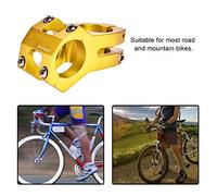 CFTGIW 31,8 Mm Aluminium Alliage VIOK Moutain Goodbar Fixe SEMT Cycling ACCESSOIR BIDE BIDEBAR STE STE BIDE STEMÉE Ville VIOKE STEM (Gold)