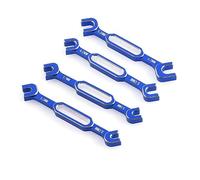 CFTGIW 4 Pièces clé 3/3.2/.5/.7/4/5/./6Mm Tendeur écrou Rotule Dissolvant Outil Universel pour Télécommande Voiture Drone Bateau Artisanat, Utilisation Facile Durable à par qualité Nouveau 1 (BLUE)