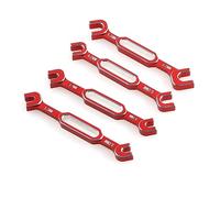 CFTGIW 4 Pièces clé 3/3.2/.5/.7/4/5/./6Mm Tendeur écrou Rotule Dissolvant Outil Universel pour Télécommande Voiture Drone Bateau Artisanat, Utilisation Facile Durable à par qualité Nouveau 1 (rouge)