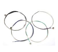 CFTGIW 4 Pièces Cordes d'Alto A-1er -2ème Sol-3ème C-4ème Filée Argent -Plaqué -Extrémité en Acier Différents Types Prod Cordes d'AltoEnsemble de de ViolonNickel-Plated -Ficelle 'extrémitéCuivre-