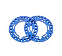 CFTGIW 4 Pièces en Aluminium 1.9 Pouces Beadlock télécommandé pour Voiture Télécommandée 1/10 Jante de Roue de .9 Pouces Un Service en Aluminium et Matériaux de Verrouillage Parfaits Contrôle de