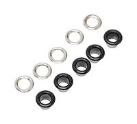 CFTGIW 500 Ensembles Kit d'œillets 6 Mm Rond en Cuivre Exquis Facile à Utiliser Kit Polyvalent pour Réparation Décoration Bricolage Brillant Qui Pas et Flic d'œilletsKit 'œilletsOeillets en Cuir