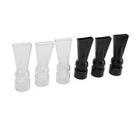 CFTGIW 6 Pièces Ensemble de Buses de Bec de Canard d'aquarium en Plastique Favorisent la Sortie de Poisson Stable Raccords de Tuyauterie à Buse Plate Intérieur pour Bec de Canard Ensemble de Pièces