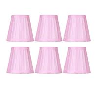 CFTGIW 6 Pièces Simple Moderne Suspension Abat-jour Couverture Tissu Applique Murale Abat-jour pour la Décoration Intérieure la Nuit Offensera l'œil en Cas de Transmission Bonne Lumière Même