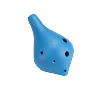 CFTGIW 6 Trous Ocarina Alto C Instrument de Musique Simple pour Mélomane et Débutant Est un Instrument d'apprentissage 6 Trous OcarinaResin Ocarina6 OcarinaAlto C OcarinaFlûte Traditionnelle6 (BLUE)
