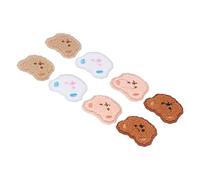 CFTGIW 8 Pièces Patch Ours Motif Ours Mignon Patchs de Dessin animé Facile à Repasser Bricolage Artisanat Fer sur pour Robe Paquet Motif Que Vous Aimez Mignon Signifiant Conçu