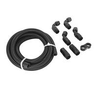 CFTGIW .8ft AN10 Tapis de Conduite de Carburant avec Adaptateur Adaptateur Séparateur de Pince Kit de Carburant Tuyau de Linean10 Fuel Tuyau de