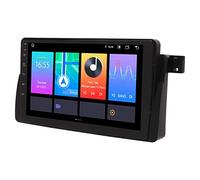 CFTGIW 9in 8 Auto Radio Stéréo 4G 64G ROM Contrôle des Roues de Direction 5.0 pour E46 323CI 325CI 330CI 318I Radio ReceiverGPS Navigationcar Stéréo ReceiverCar Multimedia