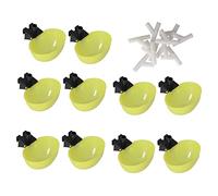 CFTGIW Abreuvoir Automatique Bol à Volaille de Grande capacité pour Perroquets d'oiseaux de Compagnie9 5mm/0 4in Peut Venir Selon o Abreuvoir Automatique pour OiseauxAbreuvoir pour