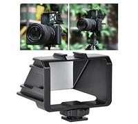 CFTGIW ABS Compact Portable Camera Vlog Selfie Flip Screen Bracket pour/Fuji//Mirrorless Cameras Port Imaging Cold to Problem Compatibilité Mount Cold Shoe All