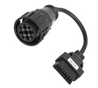 CFTGIW Adaptateur 12pin Homme à 16 Pin Le Remplacement du Câble d'Extension de Diagnostic pour qu'il Est Usin Diagnostic Extension Câbleobd2 Adapterobd2 Connectordiagnostic Connectorcar