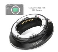 CFTGIW Adaptateur Auto NK F GFX pour Lens to Fuji GFX 100 50R 50S Adaptateur de Caméra Ringauto AdapterAdapter pour l' NikonCamera A. Mont Automatique pour la Caméra.