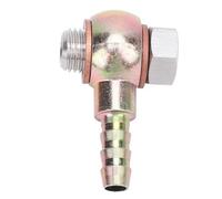CFTGIW Adaptateur de Banjo UNF 7/16x20 Adaptateur de Raccord de Banjo de Frein en Acier Inoxydable, Installation Facile, Usinage, Conception Compacte, Haute Pression, Grande capacité,