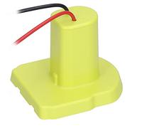 CFTGIW Adaptateur de Batterie Connecteur d'alimentation Brillant ABS pour Un équipement Industriel 18 V Hors Tension et Utilisation et Adaptateur de Batterie de 18 V de ABS de Roues de Voiture