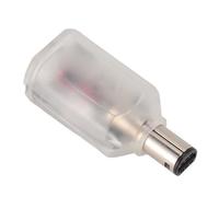 CFTGIW Adaptateur de Contrôleur Connexion Stable Adaptateur de Réponse Rapide avec Indicateur LED pour Console de Jeu Rétro Transparent pour Vous de ContrôleurContrôleur (Blanc transparent)